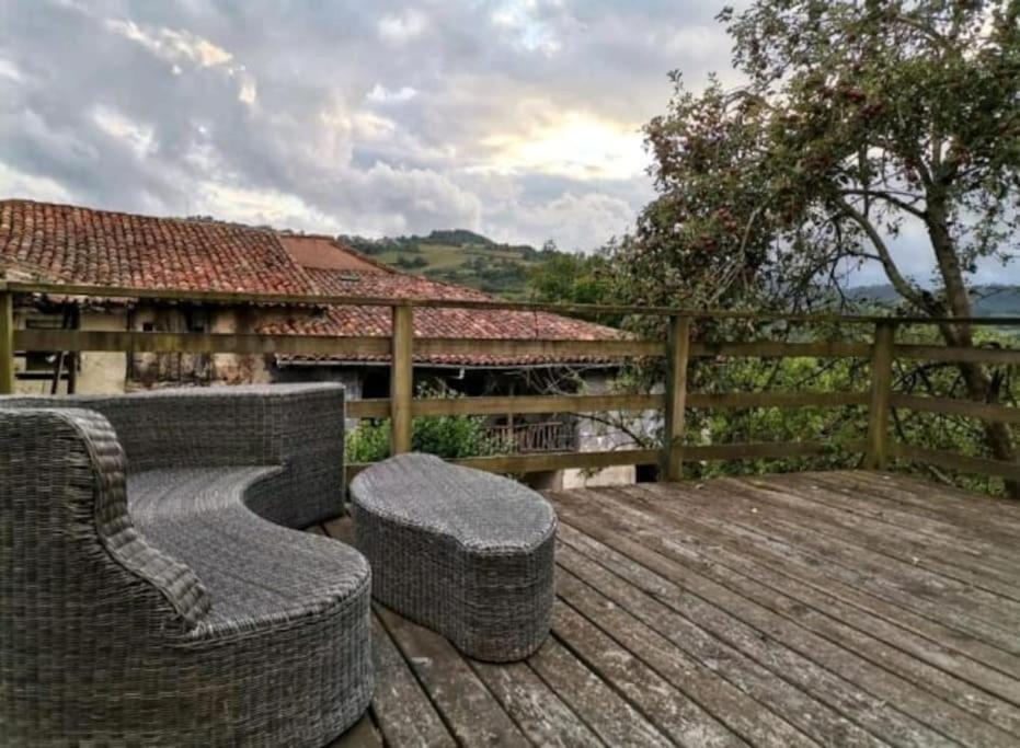 La Casina Roja - Santolaya De Cabranes Villa Arboleya Екстериор снимка
