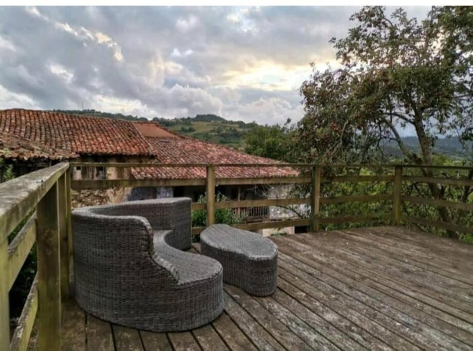 La Casina Roja - Santolaya De Cabranes Villa Arboleya Екстериор снимка